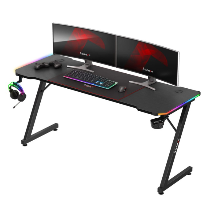 Huzaro Hero 4.8 RGB Gaming Desk Black