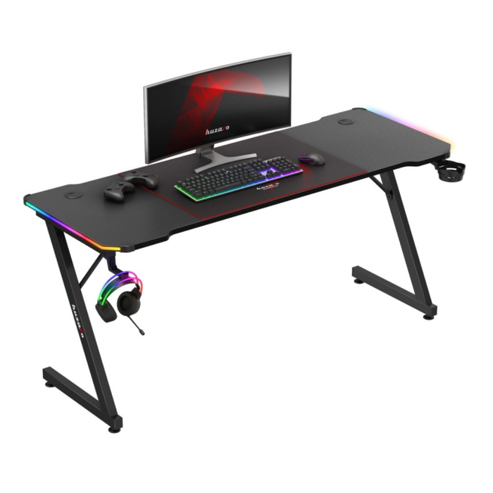 Huzaro Hero 4.8 RGB Gaming Desk Black
