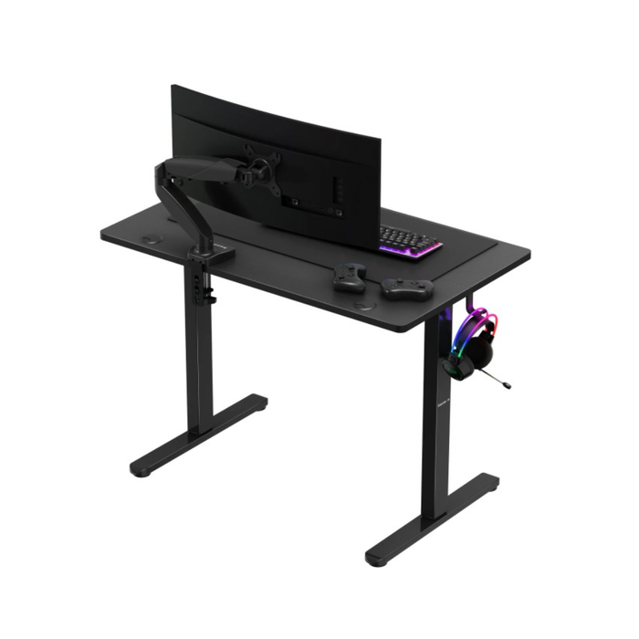 Huzaro Hero 7.9 Electric Gaming Desk Black