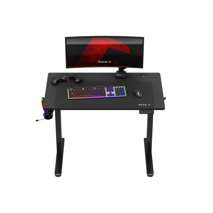 Huzaro Hero 7.9 Electric Gaming Desk Black