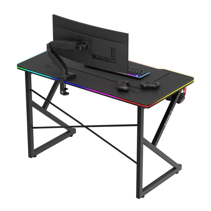 Huzaro Hero 1.7 RGB Gaming Desk Black