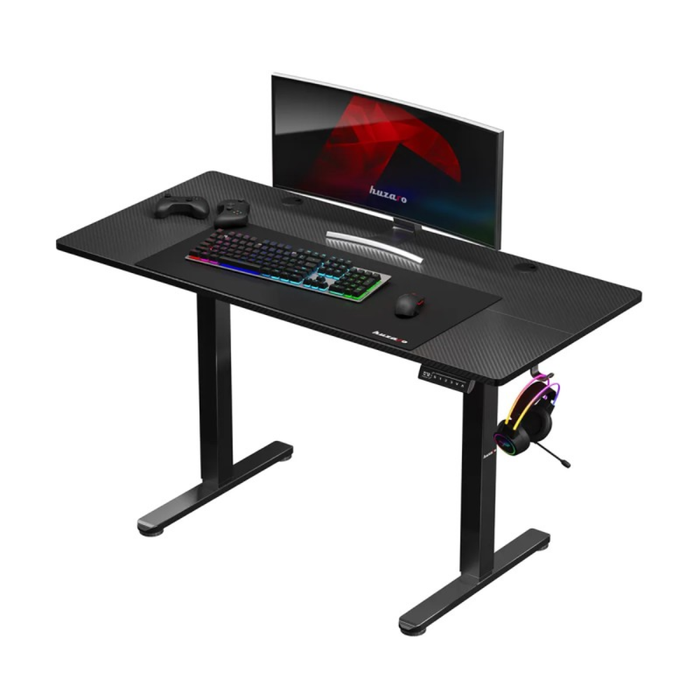 Huzaro Hero 8.2 Electric Gaming Desk Black
