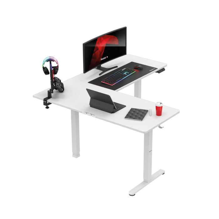 Huzaro Hero 9.5 Electric Gaming Desk White