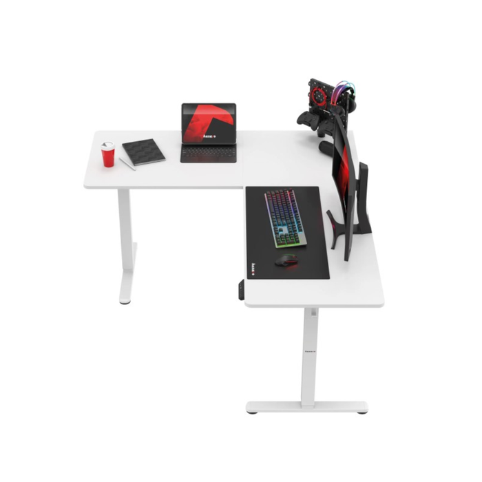 Huzaro Hero 9.5 Electric Gaming Desk White