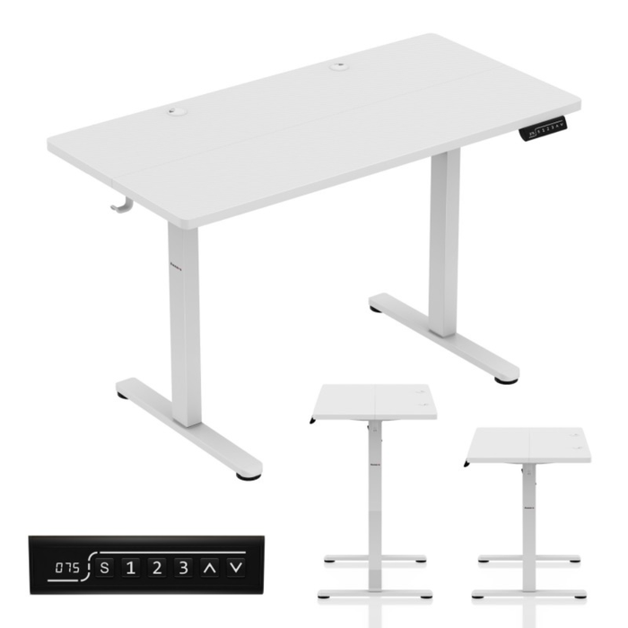 Huzaro Hero 8.1 Electric Gaming Desk White