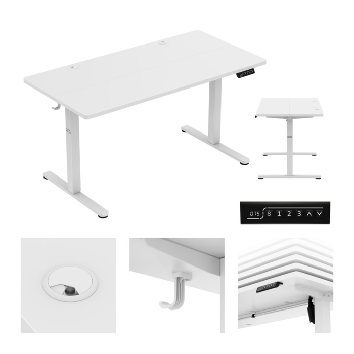 Mark Adler Leader 7.3 Electric Desk White