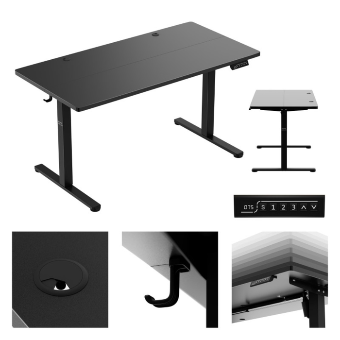 Mark Adler Leader 7.3 Electric Desk Black