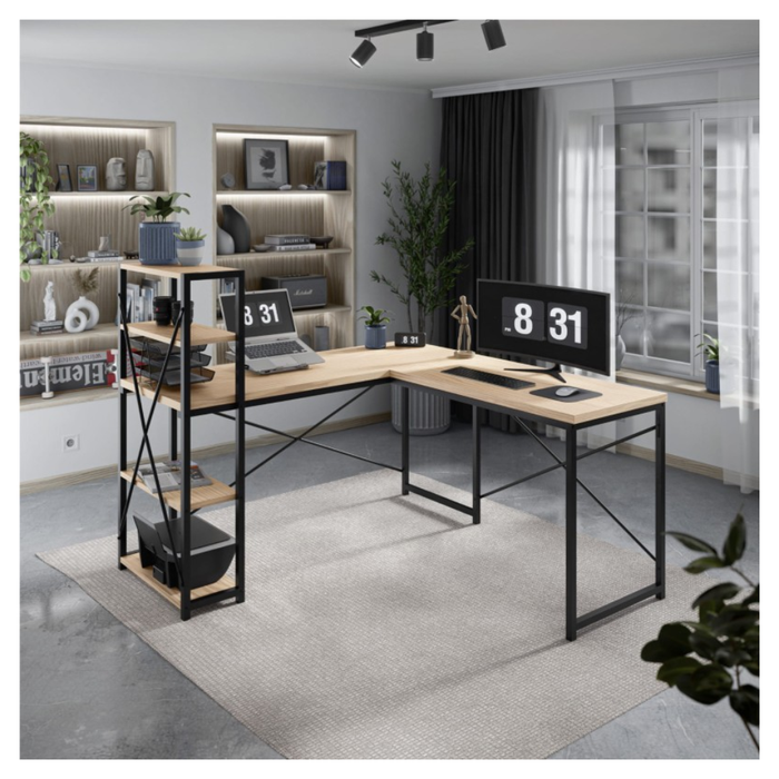 Mark Adler Leader 5.9 Desk With Shelves Craft
