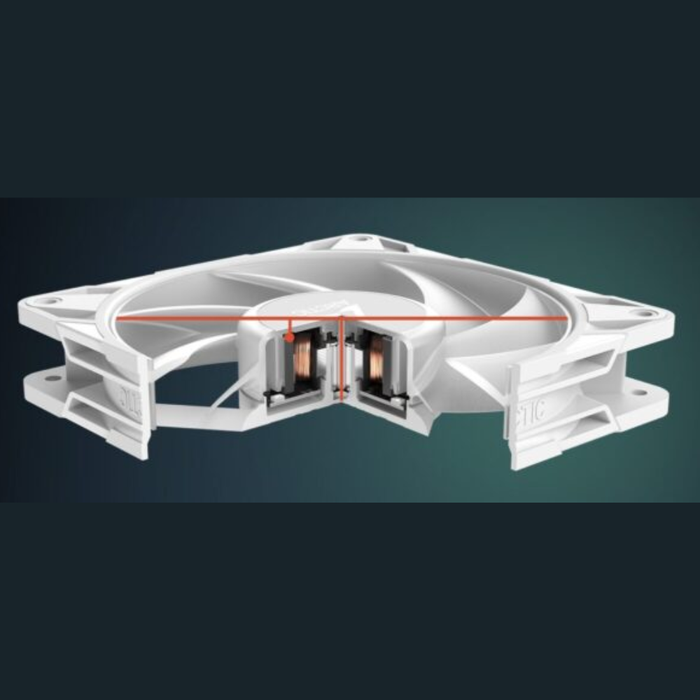 Arctic Fan P14 Pro ARGB White