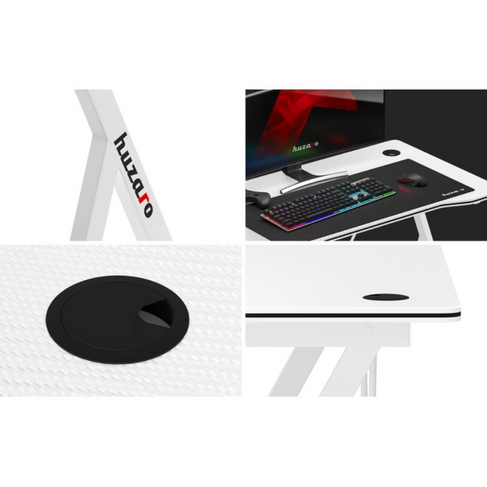 Huzaro Hero 1.4 Gaming Desk White