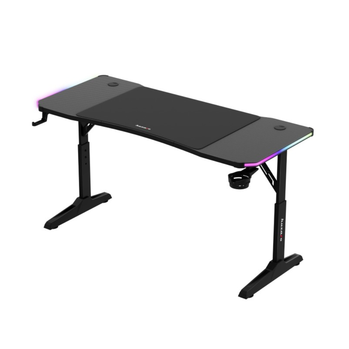 Huzaro Hero 3.6 RGB LED Gaming Desk Black