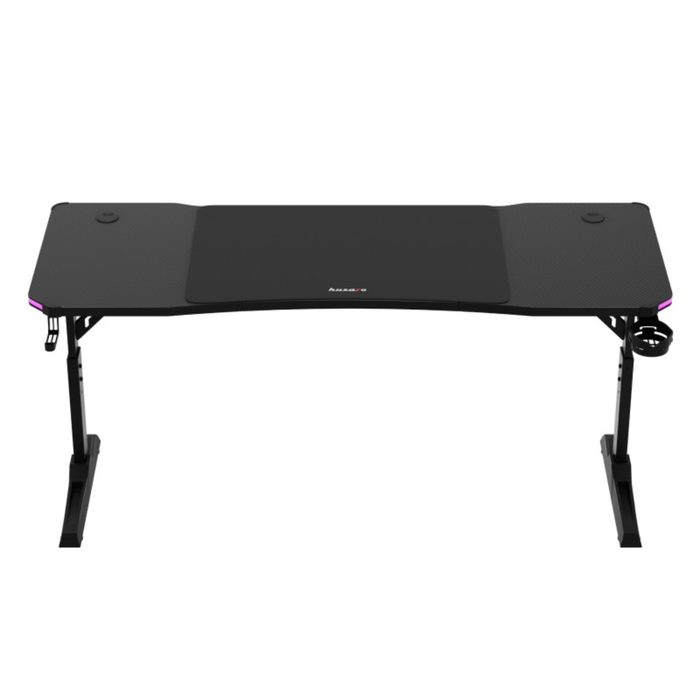 Huzaro Hero 4.6 RGB LED Gaming Desk Black