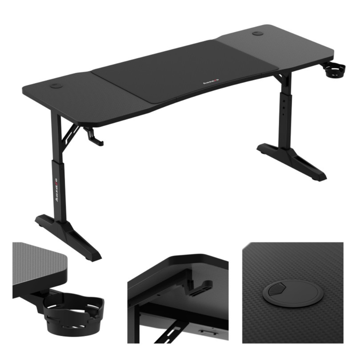 Huzaro Hero 4.6 Gaming Desk Black