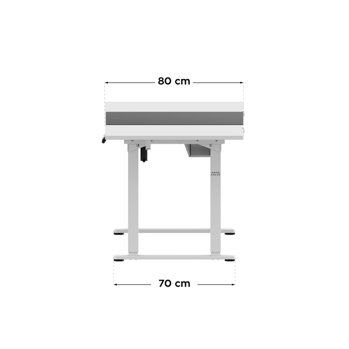 Mark Adler Leader 9.3 Electric Desk White