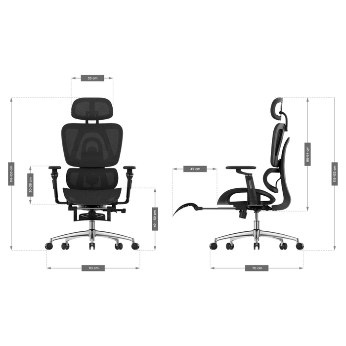 Mark Adler Expert 4.6 Ergonomic Chair Black