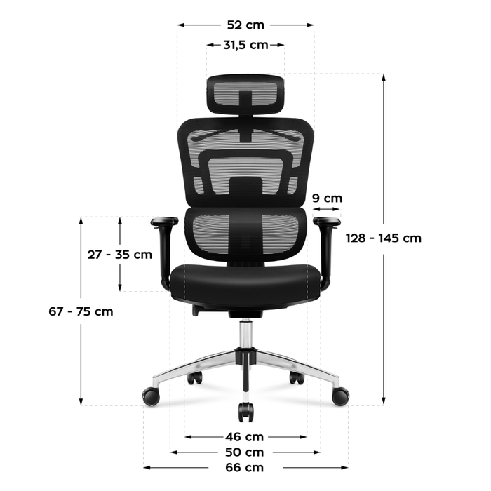 Mark Adler Expert 4.9 Ergonomic Chair Black