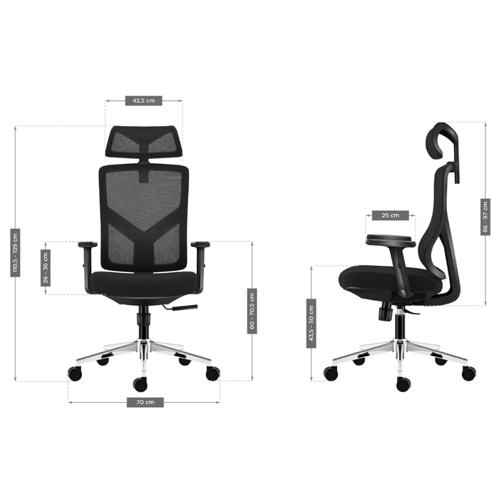 Mark Adler Manager 3.3 Ergonomic Office Chair Black