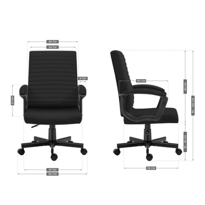Mark Adler Boss 2.5 Ergonomic Office Chair Black