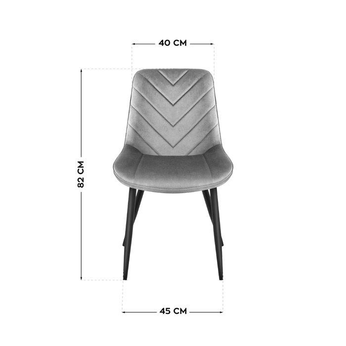 Mark Adler Prince 3.0 Chair Grey