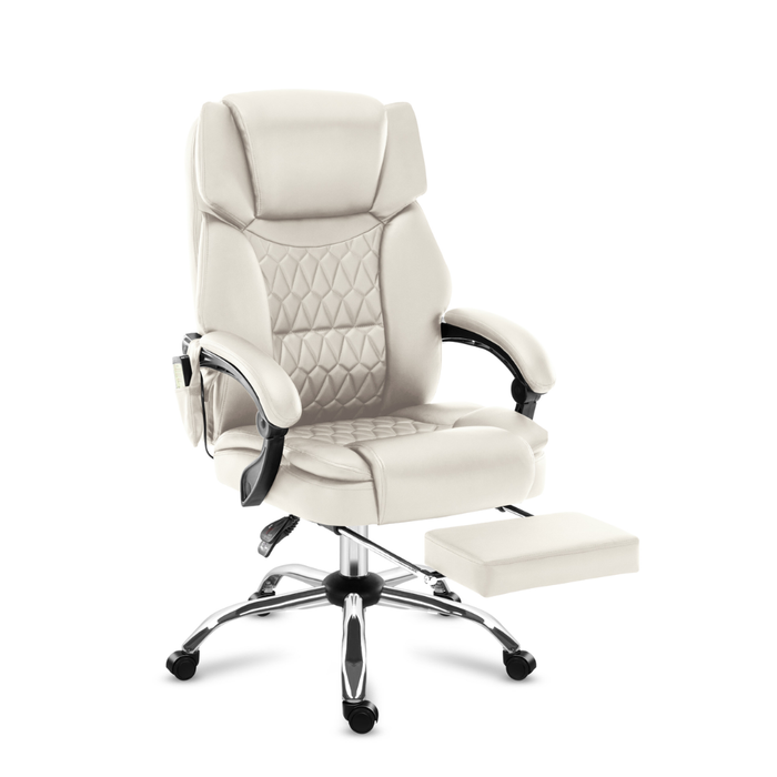 Mark Adler Boss 6.0 Massage Office Chair Beige