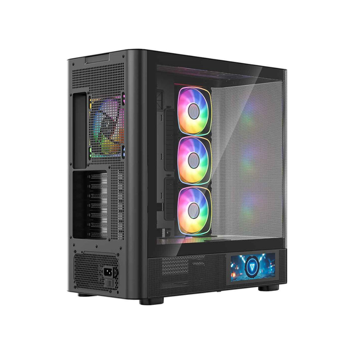 Modecom PC Case Volcano AQ400 ARGB Midi Black