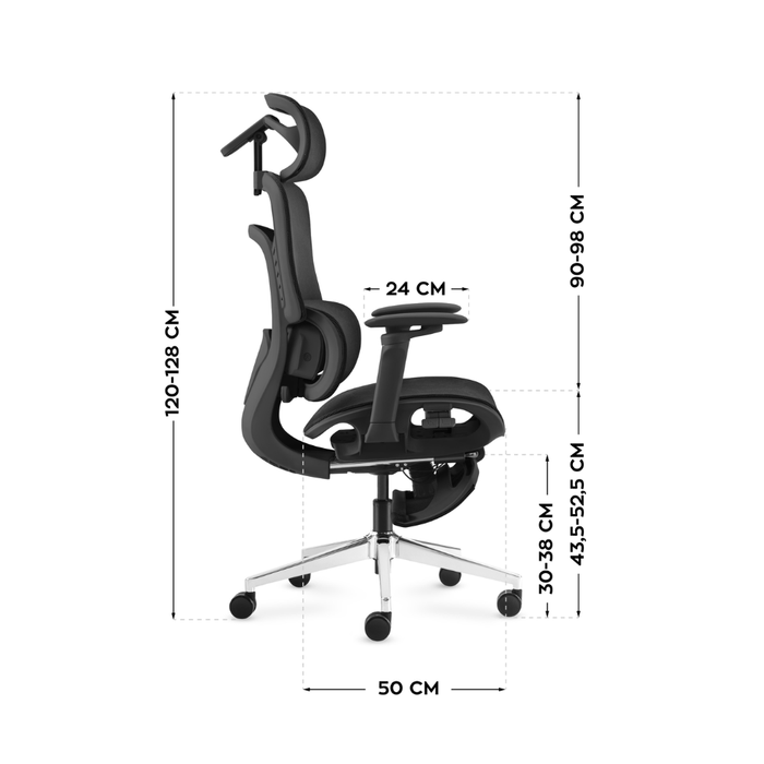 Mark Adler Visioner 8.3 Massage Office Chair Black