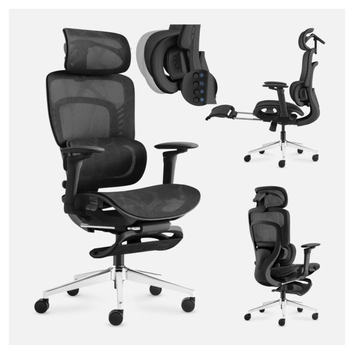 Mark Adler Visioner 8.3 Massage Office Chair Black