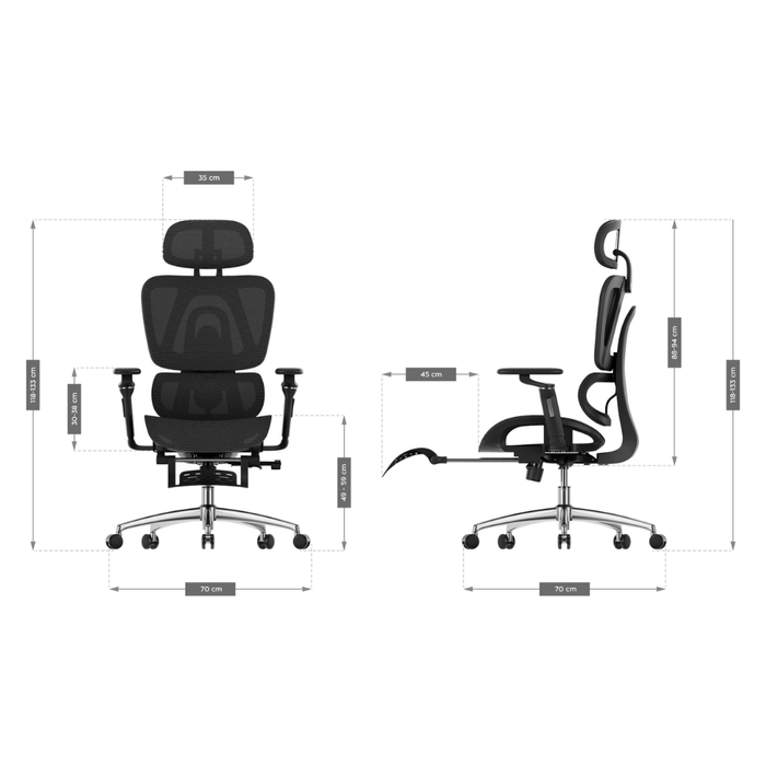 Mark Adler Expert 7.9 Ergonomic Chair Black