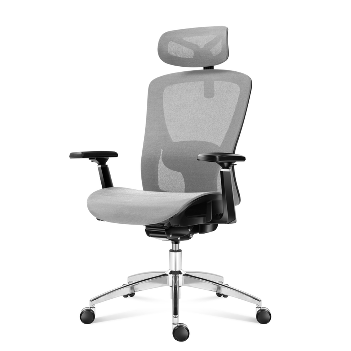 Mark Adler Expert 5.3 Ergonomic Mesh Chair Grey