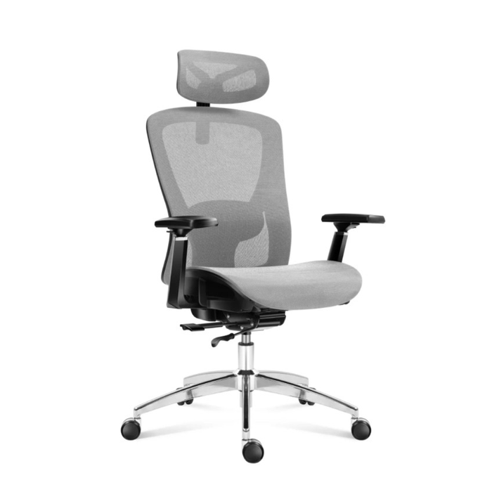 Mark Adler Expert 5.3 Ergonomic Mesh Chair Grey