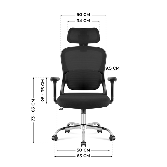 Mark Adler Manager 3.2 Ergonomic Chair Black
