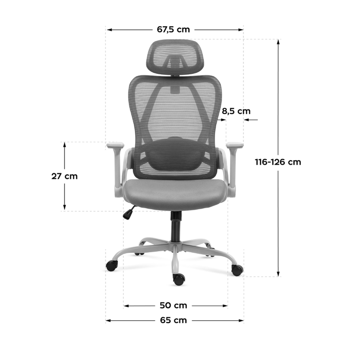 Mark Adler Manager 2.9 Ergonomic Chair Grey