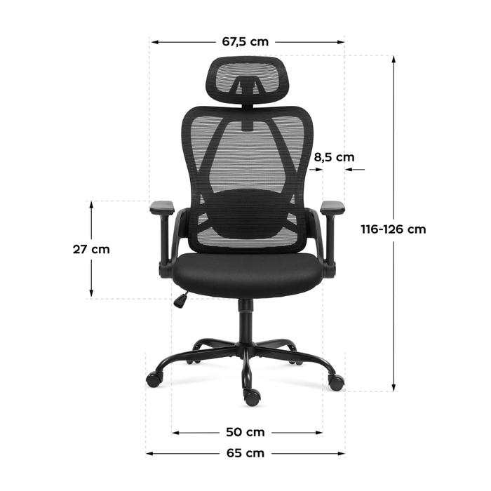 Mark Adler Manager 2.9 Ergonomic Office Chair Black