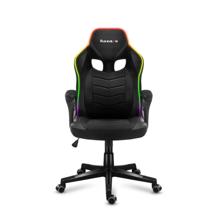 Huzaro Force 2.5 RGB Mesh Gaming Chair Carbon