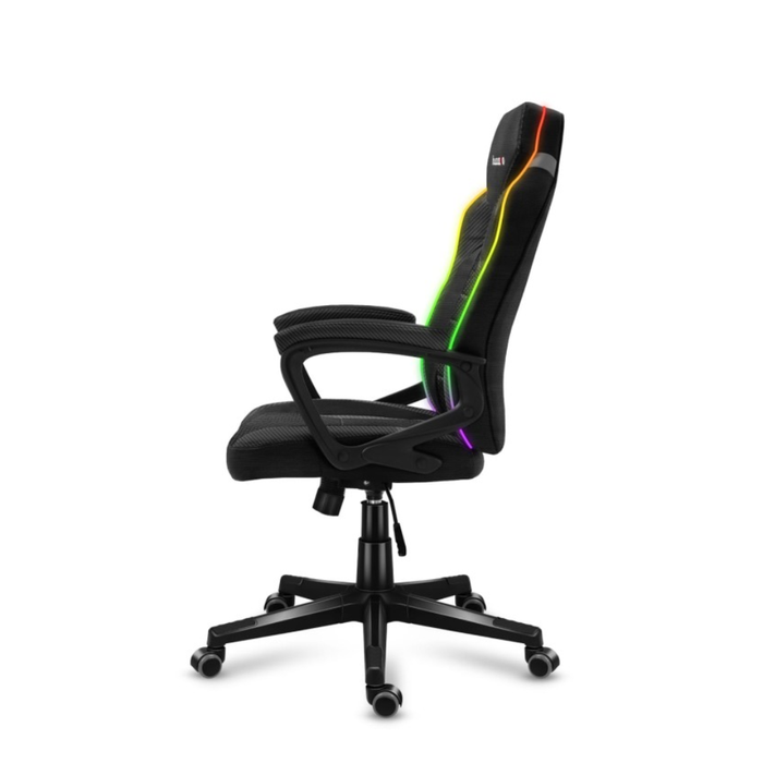 Huzaro Force 2.5 RGB Mesh Gaming Chair Carbon