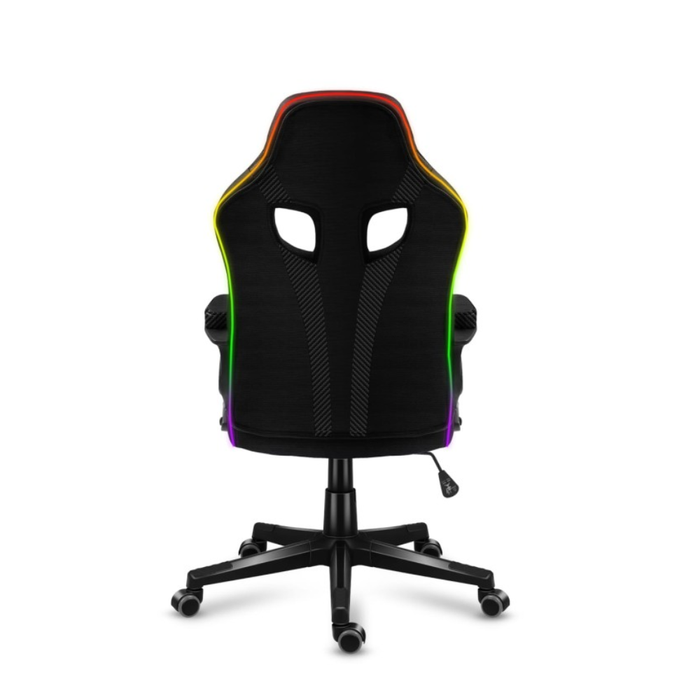 Huzaro Force 2.5 RGB Mesh Gaming Chair Carbon