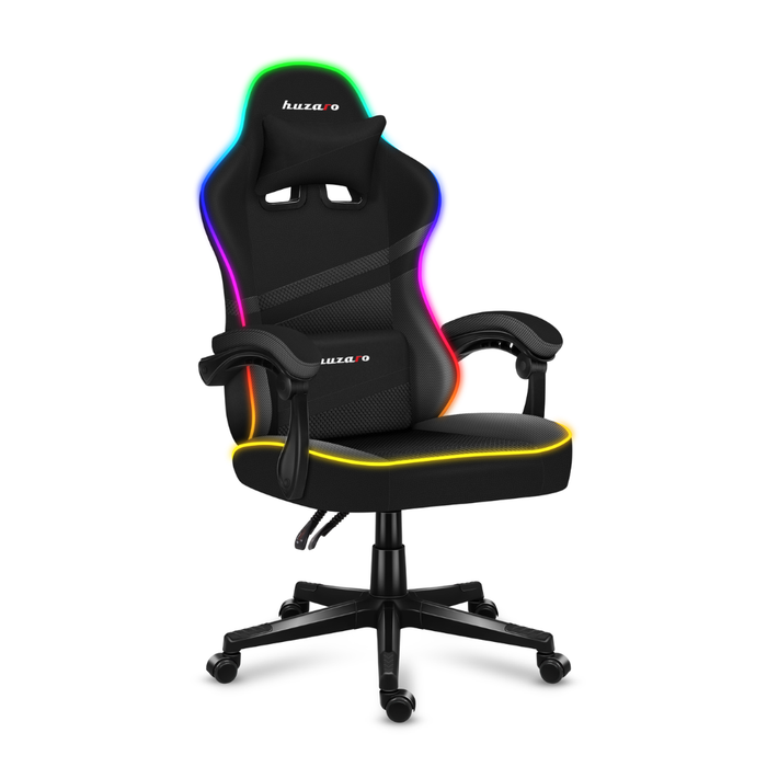 Huzaro Force 4.4 RGB Mesh Gaming Chair Black