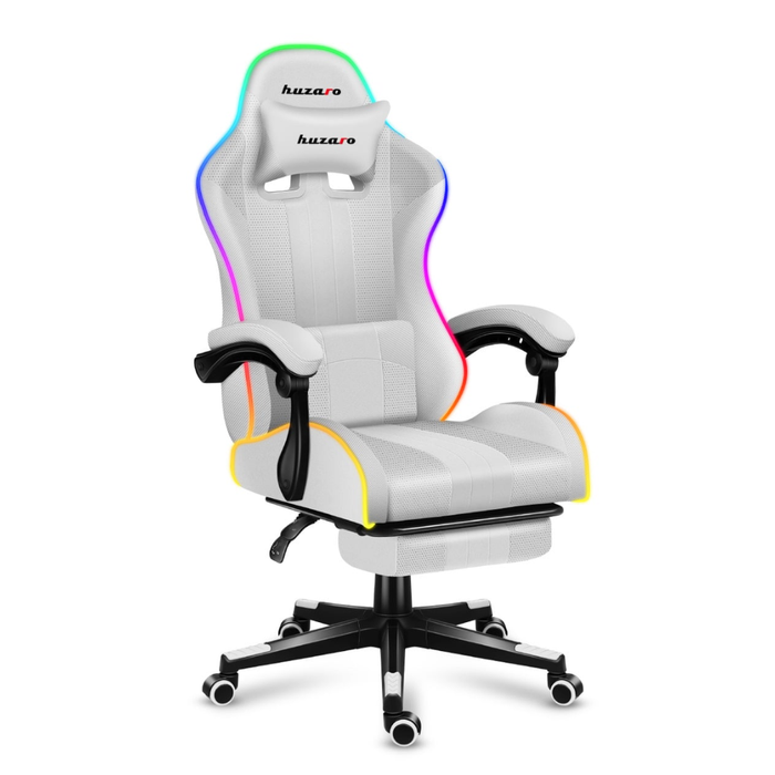Huzaro Force 4.7 RGB White Gaming Chair