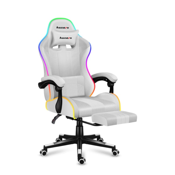 Huzaro Force 4.7 RGB White Gaming Chair
