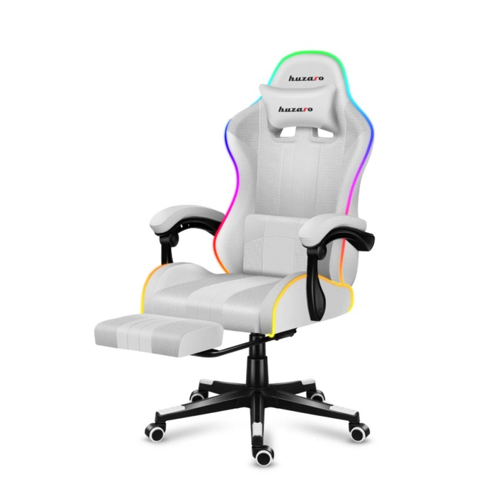 Huzaro Force 4.7 RGB White Gaming Chair