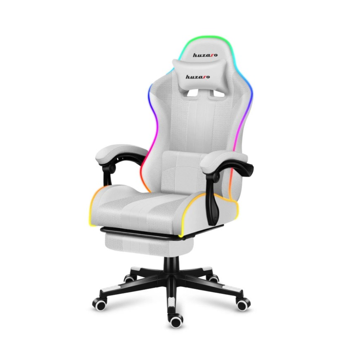 Huzaro Force 4.7 RGB White Gaming Chair