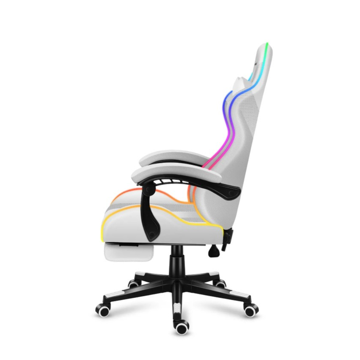 Huzaro Force 4.7 RGB White Gaming Chair