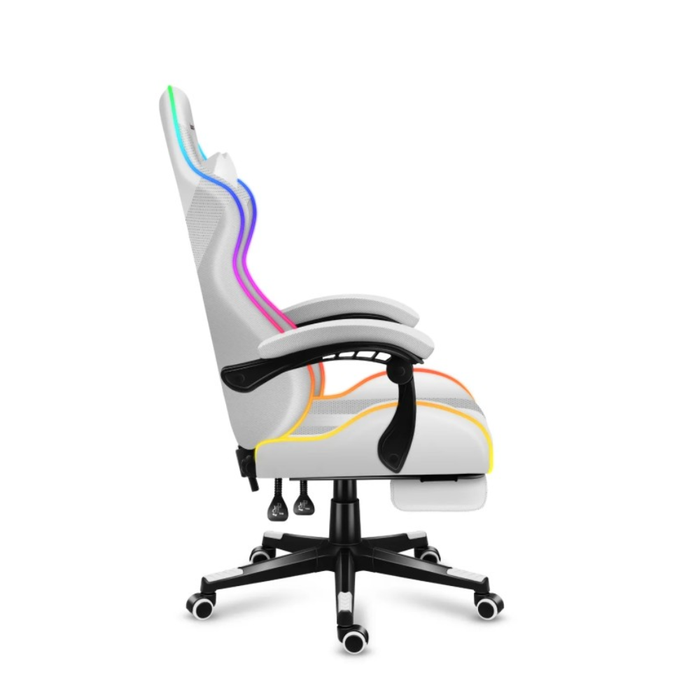 Huzaro Force 4.7 RGB White Gaming Chair