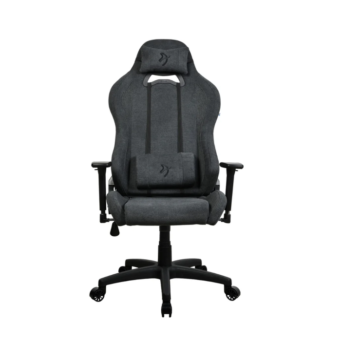 Arozzi Torretta Soft Fabric Gaming Chair Dark Grey