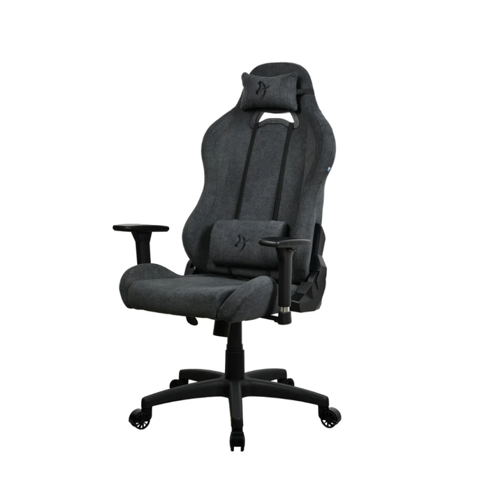 Arozzi Torretta Soft Fabric Gaming Chair Dark Grey