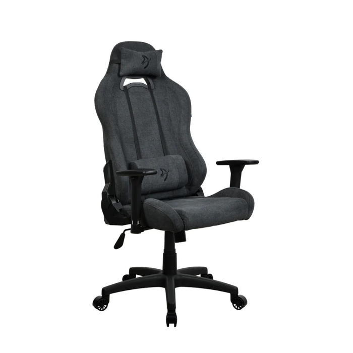Arozzi Torretta Soft Fabric Gaming Chair Dark Grey