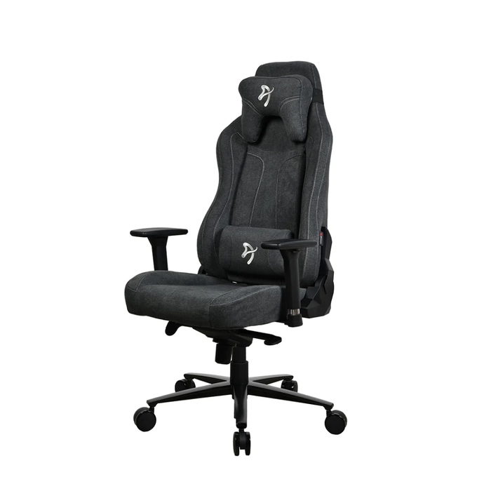 Arozzi Vernazza Soft Fabric Gaming Chair Dark Grey