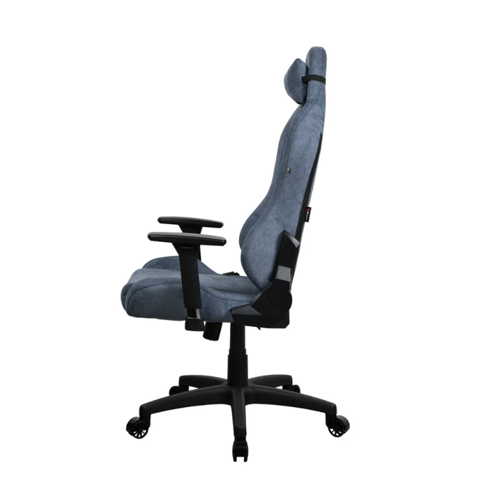 Arozzi Torretta Soft Fabric Gaming Chair Blue