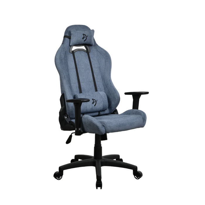 Arozzi Torretta Soft Fabric Gaming Chair Blue