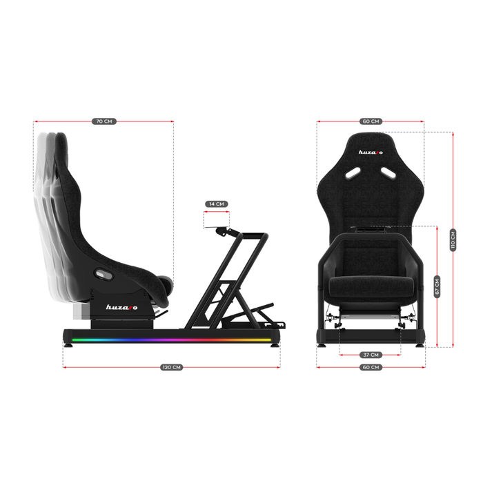 Huzaro Speed 9.0 Racing Cockpit